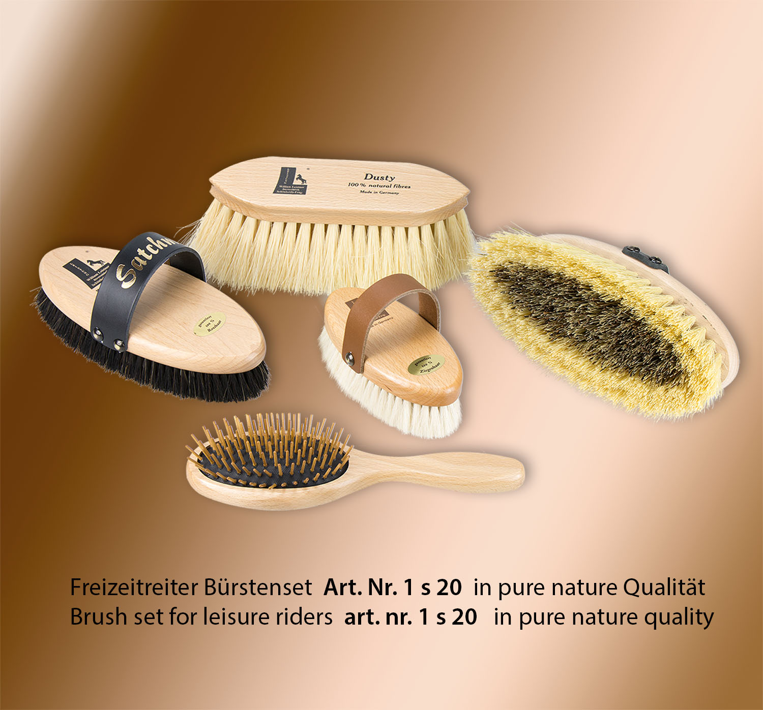 William Leistner horse grooming brushes